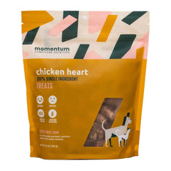 Momentum Carnivore Nutrition Dog 3.5oz. Chicken Hearts