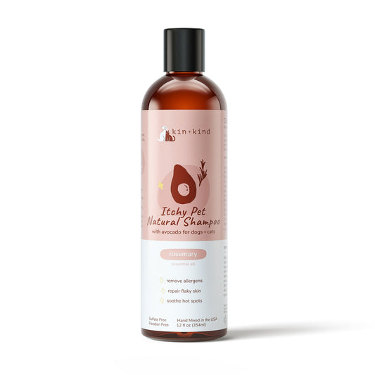 Kin+Kid Shampoo Itchy Pet 12oz. Rosemary/Pepmint