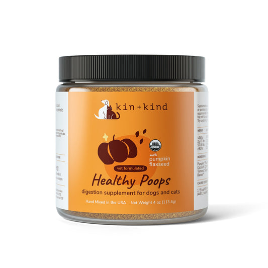 Kin+Kid Organic Digestion Supplement Healthy Poops Pumkin 4oz.