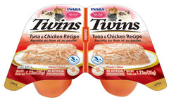 Inaba Cat Twin Cups Tuna Chicken 6Ct/2.46Oz