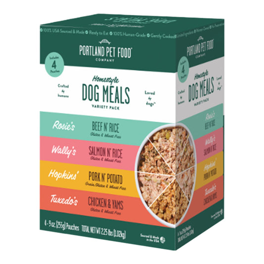 Portland Dog Mixed Homestyle Dog Meal - 4 Pack