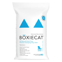 Boxiecat Cat Scent Free Clay Litter 40Lbs