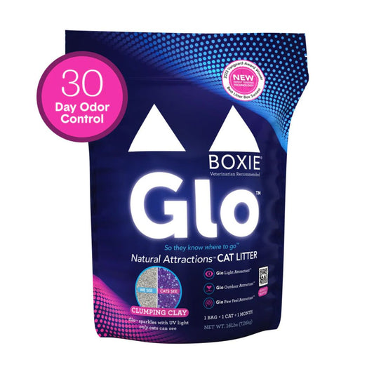 Boxiecat Cat Glo Clay Litter 16Lbs