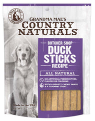 Grandma Mae's Duck Sticks Dog Treats 5oz