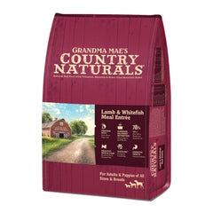 Grandma Mae's Lamb & Whitefish Meal Dry Dog Foods 25lb