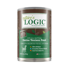 Natures Logic Dog Venison 13.2oz. (Case of 12)