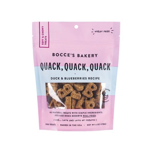 Bocces Bakery Dog Soft and Chewy Quack Quack 6Oz Default Title
