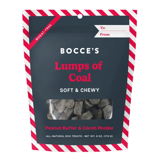 Bocce's Bakery Dog Lump of Coal 6oz.