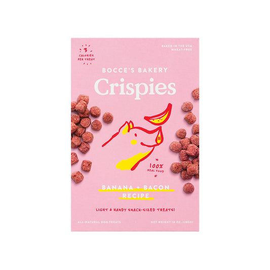 Bocces Dog Crispies Bacon and Banana 10Oz Default Title