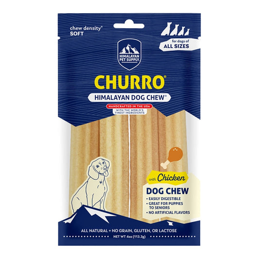 Himalayan Dog Yaky Churro Chicken 4oz.