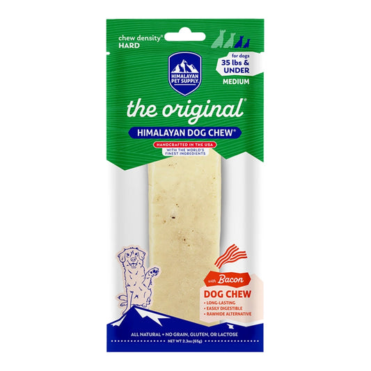 Himalayan Dog Chew Bacon Medium 2.3oz.