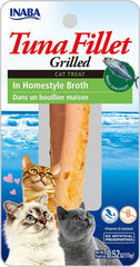 Inaba Cat Grill Fil Tuna/Homestyle Broth 0.5Oz/6Ct.