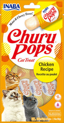 Inaba Churu Pops Cat Treats Chicken .54oz.-4 Pk (Case of 6)