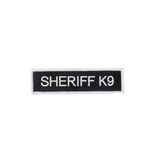 Boss Dog Tactical Harness Patch Sheriff K9, 1ea/LG