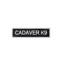Boss Dog Tactical Harness Patch Cadaver K9, 1ea/LG