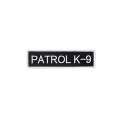Boss Dog Tactical Harness Patch Patrol K9, 1ea/SM