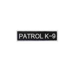 Boss Dog Tactical Harness Patch Patrol K9, 1ea/LG