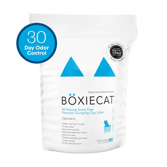 Boxiecat Cat Scent Free Premium Litter 16Lbs