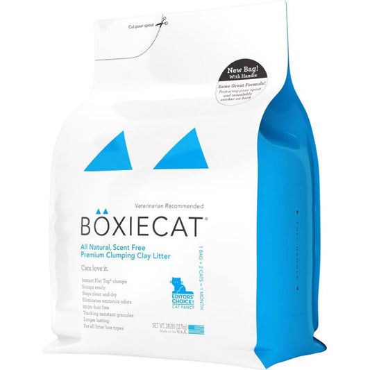 Boxiecat Cat Scent Free Premium Litter 28Lbs