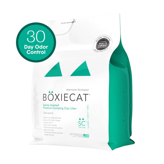 Boxiecat Cat Gently Scented Premium Litter 28Lbs