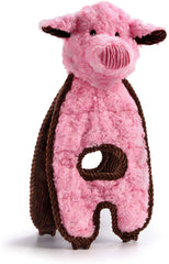 Charming Pet Products Cuddle Tug Peachy Pig Dog Toy 1ea