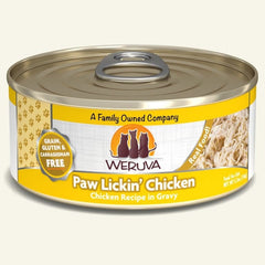 Weruva Cat Paw Lickin Chicken Chicken Recipe in Gravy 5.5oz. Case Of 24