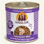 Weruva Cat Polynesian BBQ with Grilled Red Bigeye in Gravy 10oz. Case Of 12