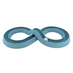 Bergan Turbo Track Cat Toy Slate Blue, 1ea/1 pk