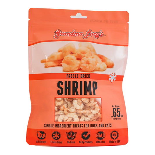 Grandma Lucy's Dog & Cat Singles Freeze-Dried Shrimp 0.65oz.