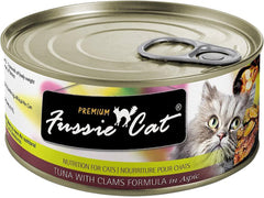 Fussie Cat Premium Tuna Clams In Aspic 2.82oz. (Case of 24)
