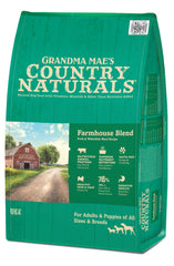 Grandma Mae's Country Naturals Premium All Natural Dog Food Pork 4lb