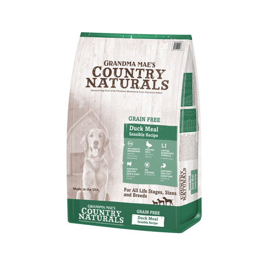 Grandma Mae's Country Naturals Grain Free Duck Meal Sensible Recipe 4lb