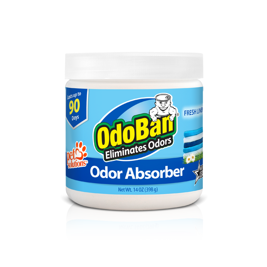 OdoBan Solid Odor Absorber Fresh Linen 14oz