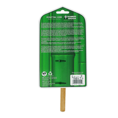 ALCOTT Bamboo Groom Dematting Comb 17 Stainless Steel Teeth