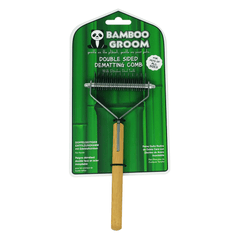 ALCOTT Bamboo Groom Dematting Comb Double Sided