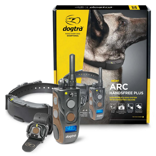 Dogtra ARC 3/4 Mile with Handsfree Boost and Lock Remote Controller Black – ARC-HANDSFREE-PLUS-BL