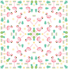 BANDANNA Flamingo 12pk