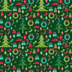 باندانا - مجموعة من 12 وشاحًا عصريًا لعيد الميلاد والعطلات