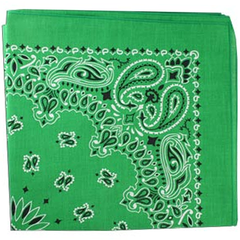BANDANNA Paisley Kelly 12pk