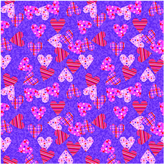 BANDANNA Plaid Polka Dot Heart 12pk