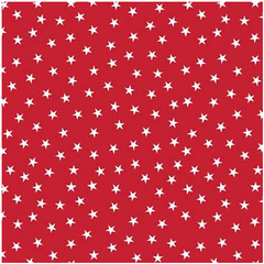 BANDANNA Twinkle Stars Red 12pk
