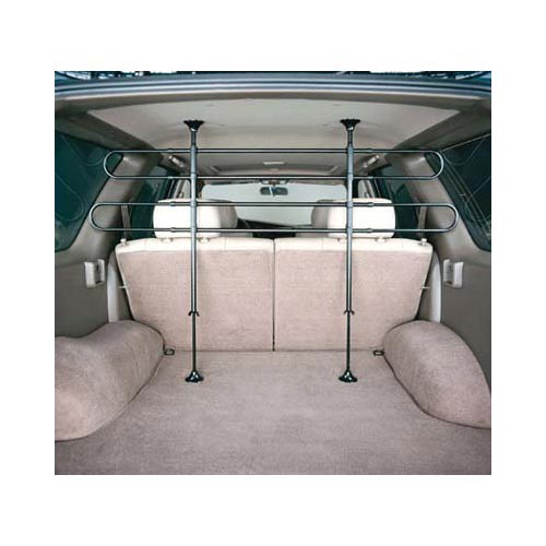 Midwest 4 Bar Tubular Vehicle Barrier Black 39.5″ x 5.25″ x 2.5″ – BARRIER10