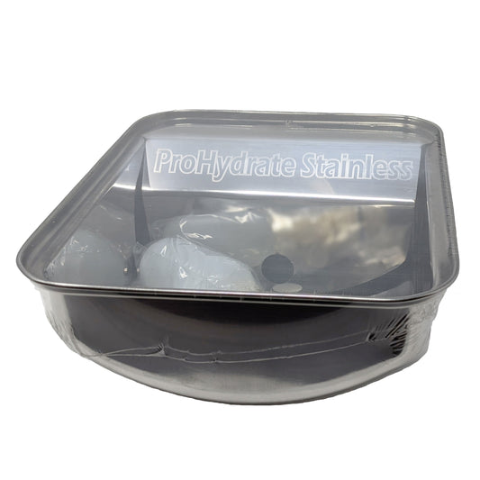 Bear Bear ProHydrate Stainless Steel Waterer 1.5 Gallons Silver 12″ x 10″ x 5.25″ – BB-PROHYDRATE