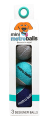 Mini Metro Balls, 3 pk Colors: Sea Foam