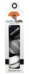 Metro Balls, 3 pk Colors: Black