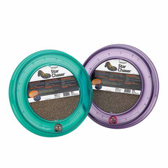 Bergan Starchaser Turboscratcher Cat Toy Assorted 16″ x 16″ x 1.88″ – BER-70130