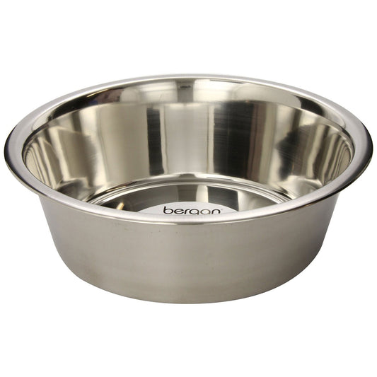 Bergan Stainless Steel Bowl 17 cups Silver 11.2″ x 11.2″ x 4″ – BER-88078
