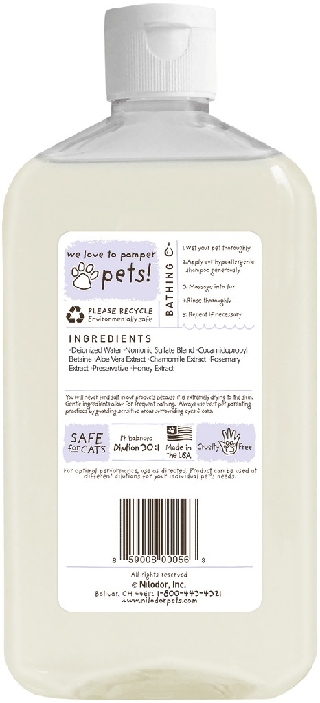 BOBBI PANTER Botanicals Hypo-Allergenic Shampoo 14oz