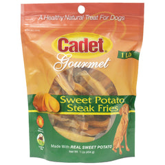 Sweet Potato Steak Fries Treats 1 pound-C01386