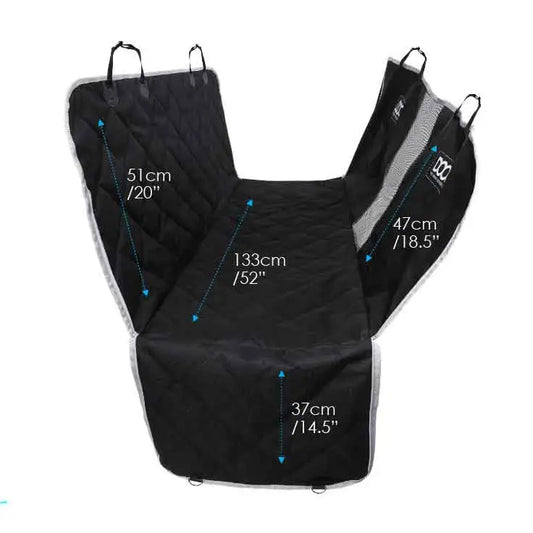 DOOG Car Seat Cover Black 52″ x 14.5″ x 20″ – CARCOVER01